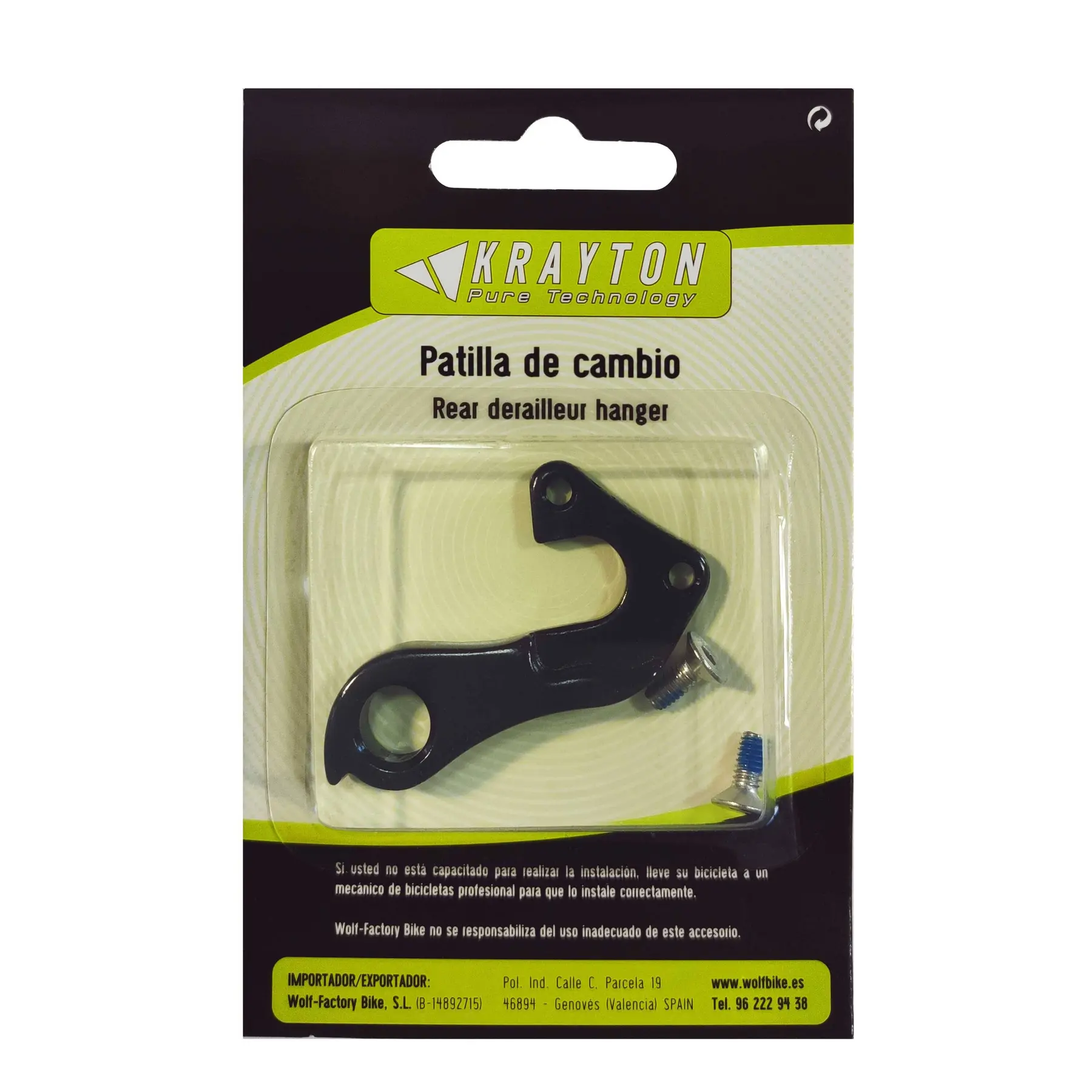 Krayton Ausfallende des hinteren Umwerfers Specialized Unisex