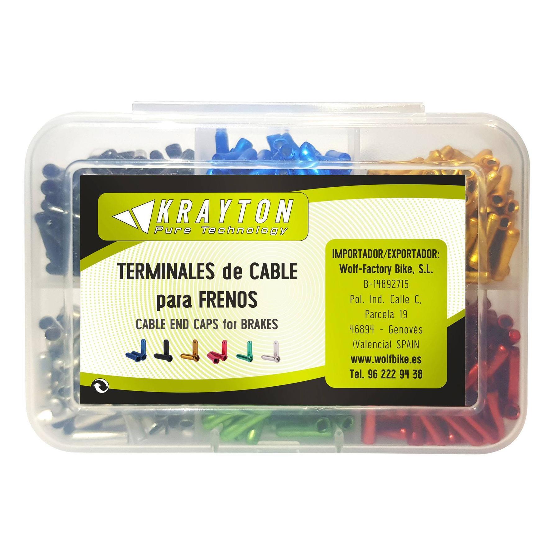 Velo Store - UK Cable connector Krayton (x300) | Extra 10% off with Subscription, Postage £16.79 to UK Fedex.
