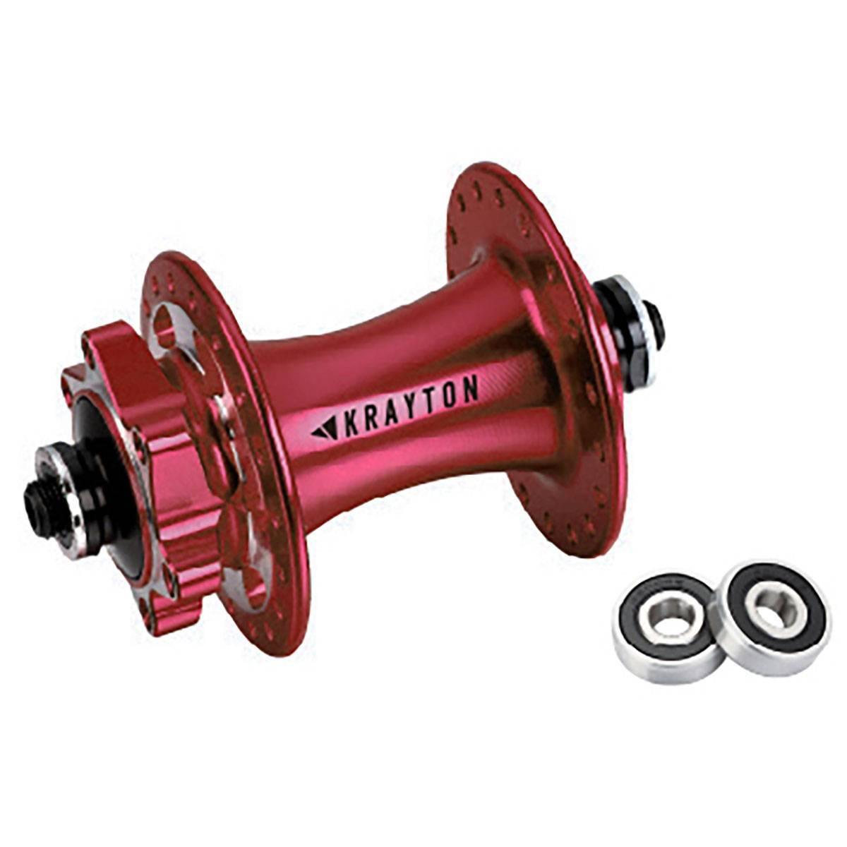 Velo Store - UK Aluminium front hub Krayton | Extra 10% off with Subscription, Postage £16.79 to UK Fedex.