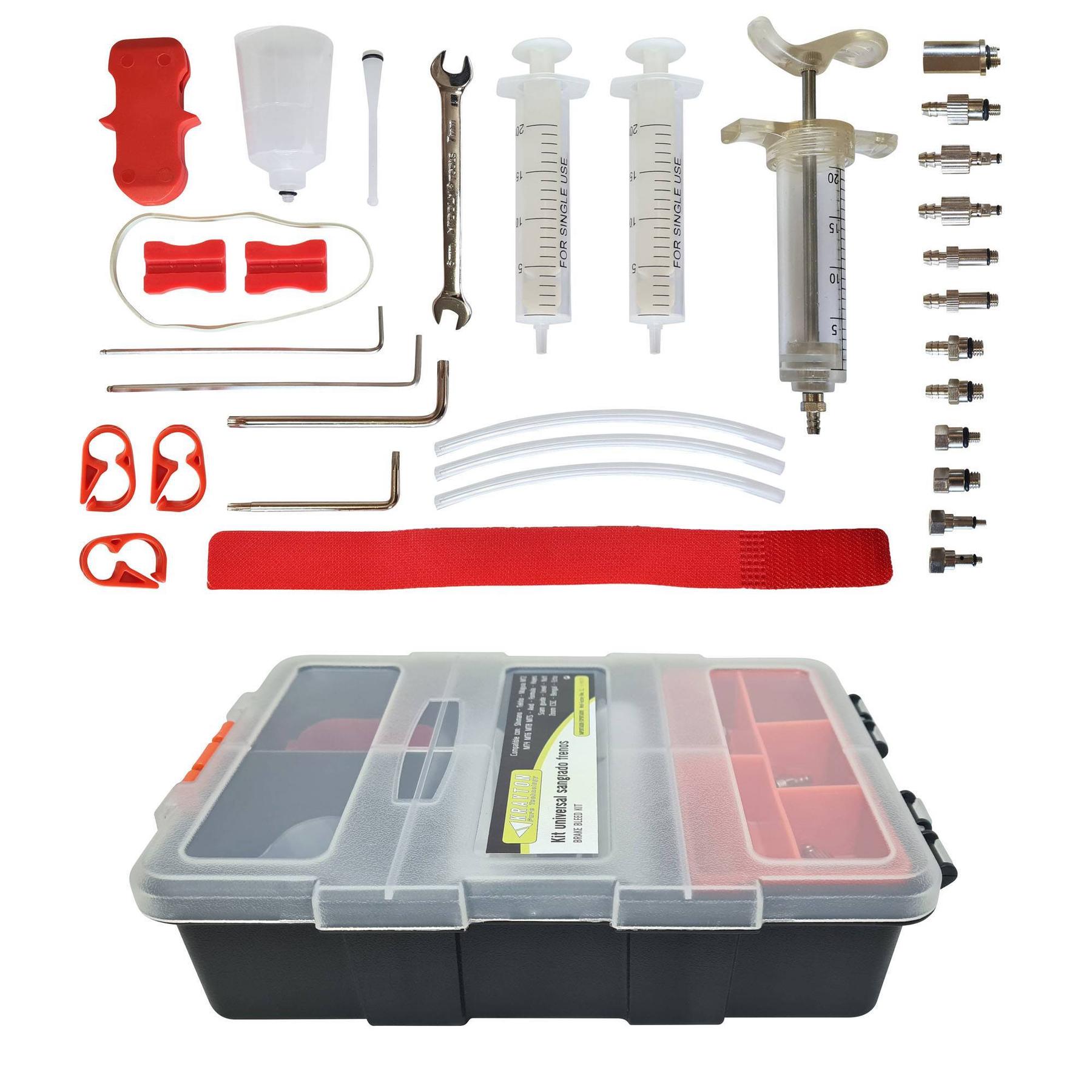 Velo Store - UK Hydraulic bleed kit Krayton Avid et Hayes M3/M4/M5/M6-Tektro-Magura-Fo | Extra 10% off with Subscription, Postage £16.79 to UK Fedex.