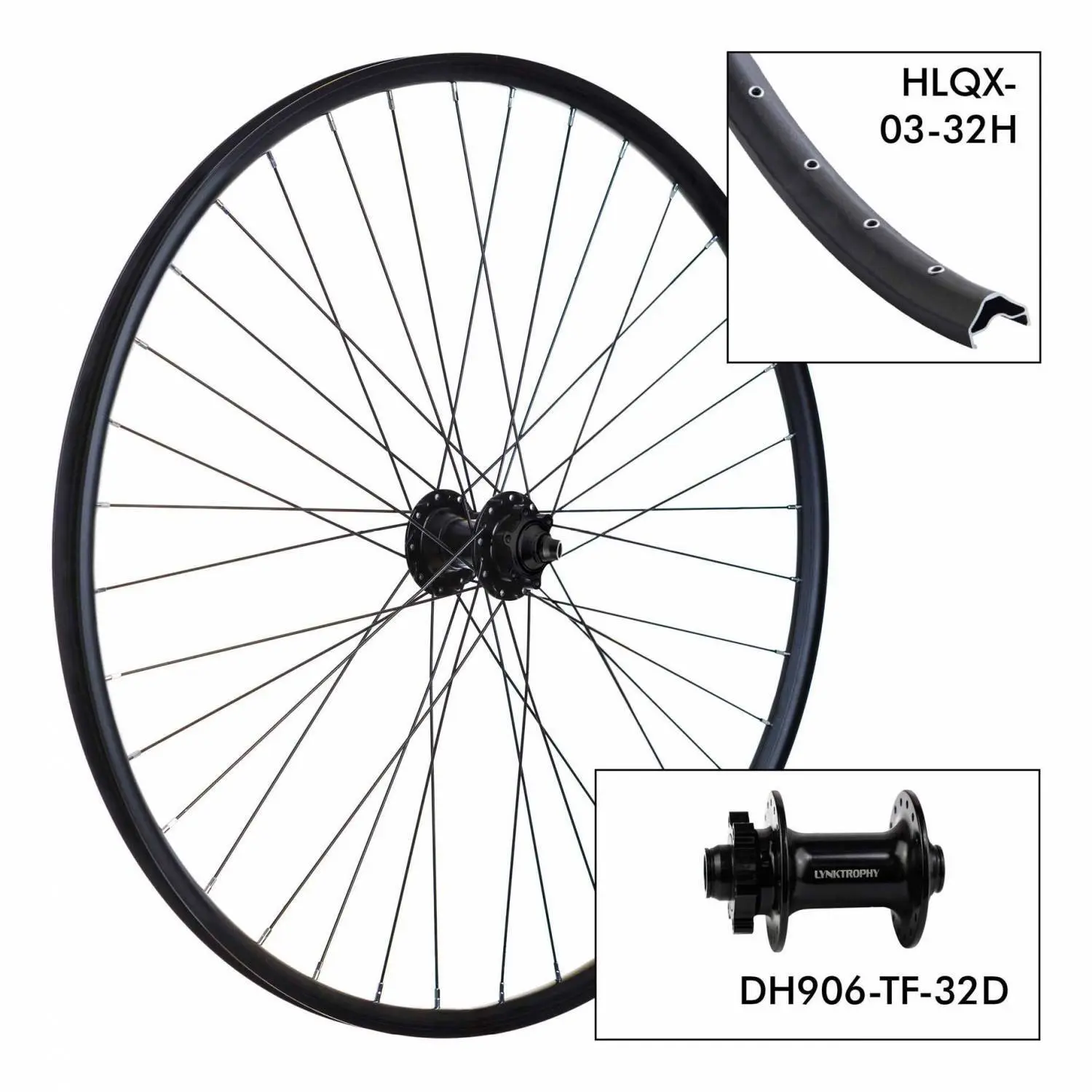 Velo Store - UK Bike wheel Krayton D. QX-03 32H - DH906TF 15x100 | Extra 10% off with Subscription, Postage £16.79 to UK Fedex.