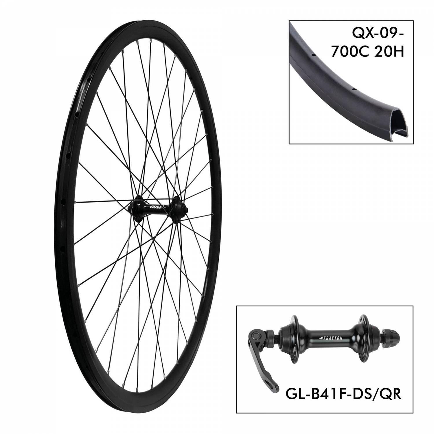 Velo Store - UK Bike wheel Krayton D. QX-09 36H - B41F 9x100 V-Brake | Extra 10% off with Subscription, Postage £16.79 to UK Fedex.