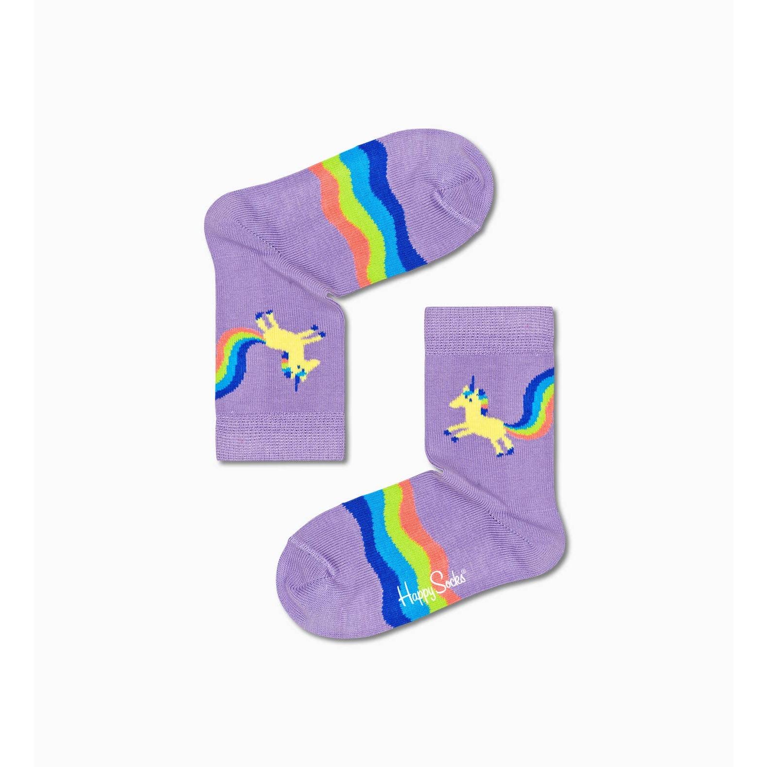 7333102474886 - Kindersocken Happy socks Rainbow Tail