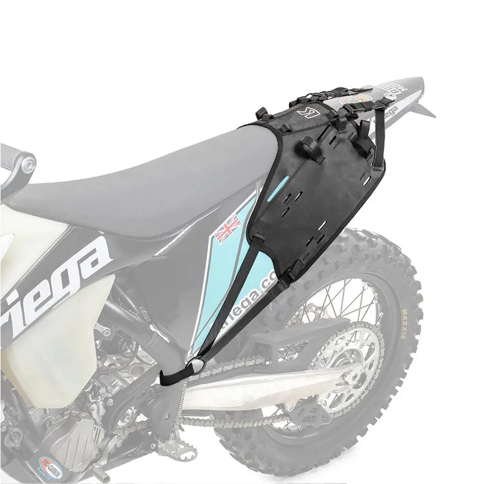 Befestigung von Satteltaschen Kriega Dirtbike