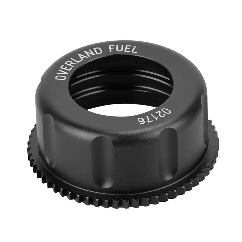 Bouchon aluminium noir pour jerrican Kriega Overland Fuel