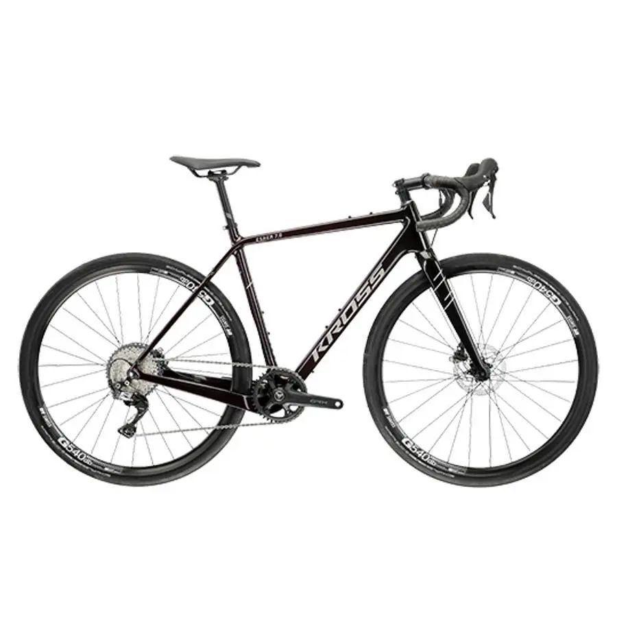 Bicicletta da corsa in carbonio Kross Esker 7.0 28 Shimano Grx RX812 11V