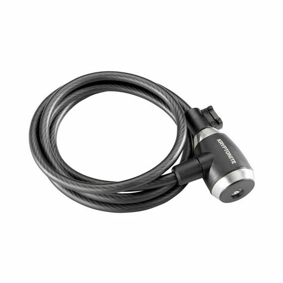 Velo Store - UK Cable lock with key Kryptonite Kryptoflex | Extra 10% off with Subscription, Postage £16.79 to UK Fedex.