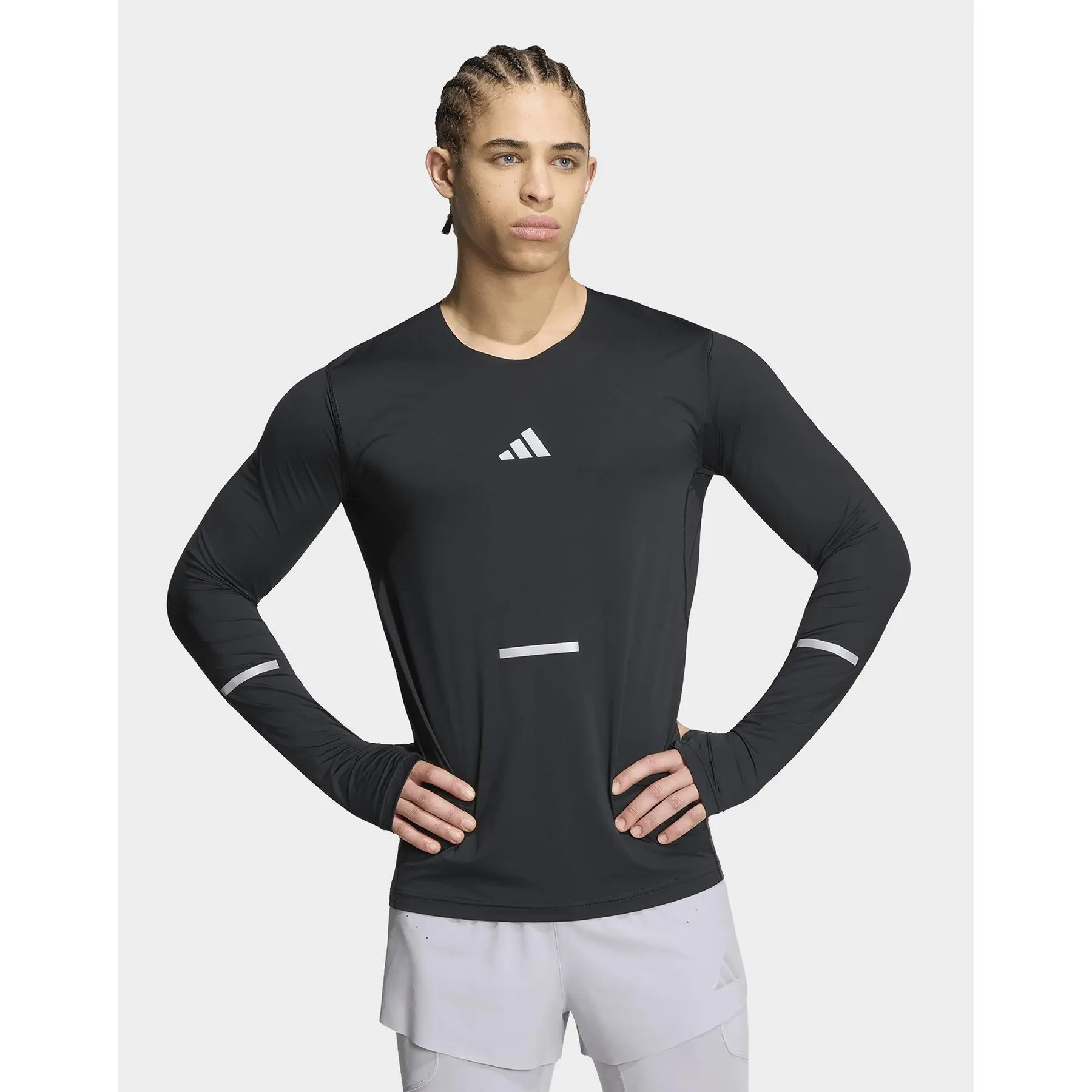 Adidas Men's Noir Long Sleeve Jersey Adi365