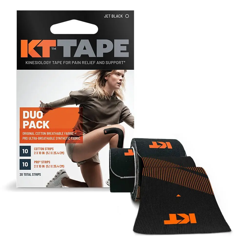 Kt Tape Unisex Noir Kinesiology Band Pro