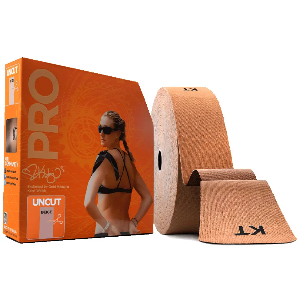 Kt Tape Unisex Beige Kinesiology Band Pro Jumbo Precut