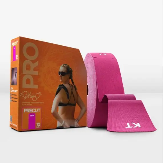 Kt Tape Unisex Rose Kinesiology Band Pro Jumbo Precut