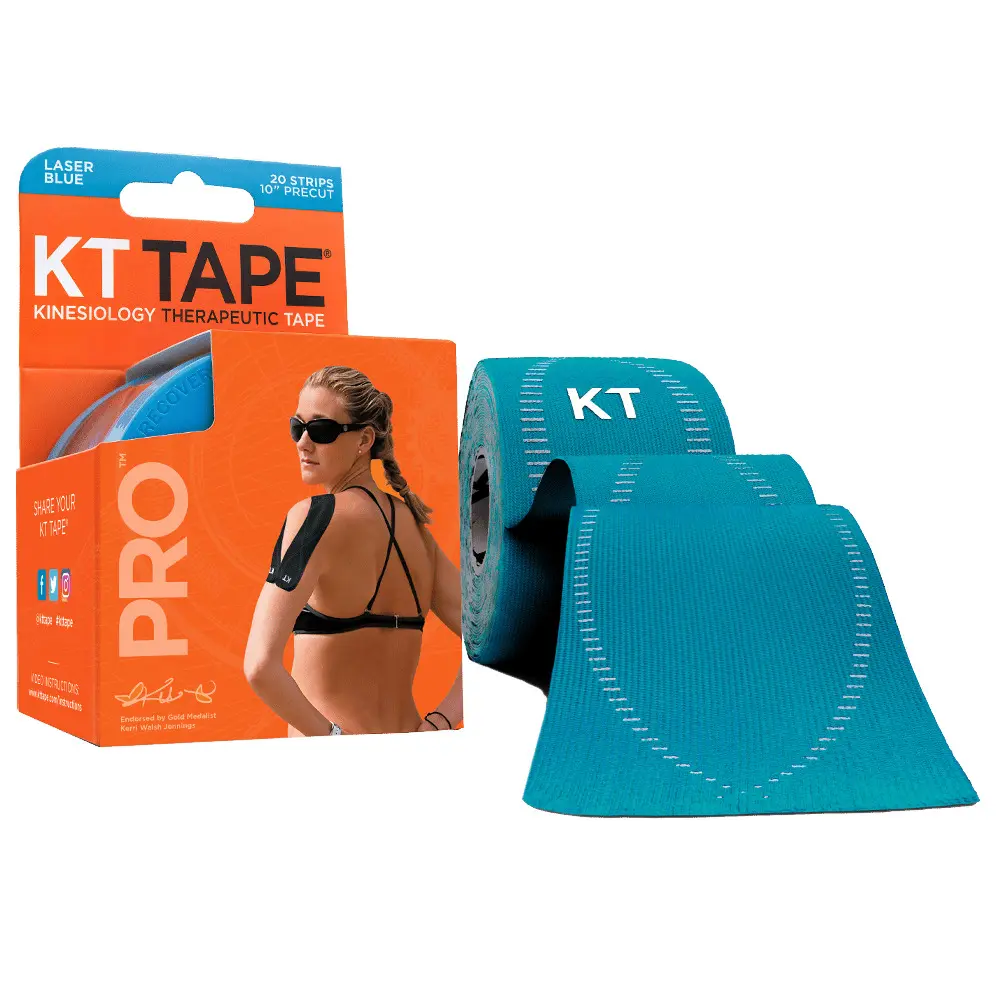 Kt Tape Unisex Bleu Kinesiology Band Tape Precut