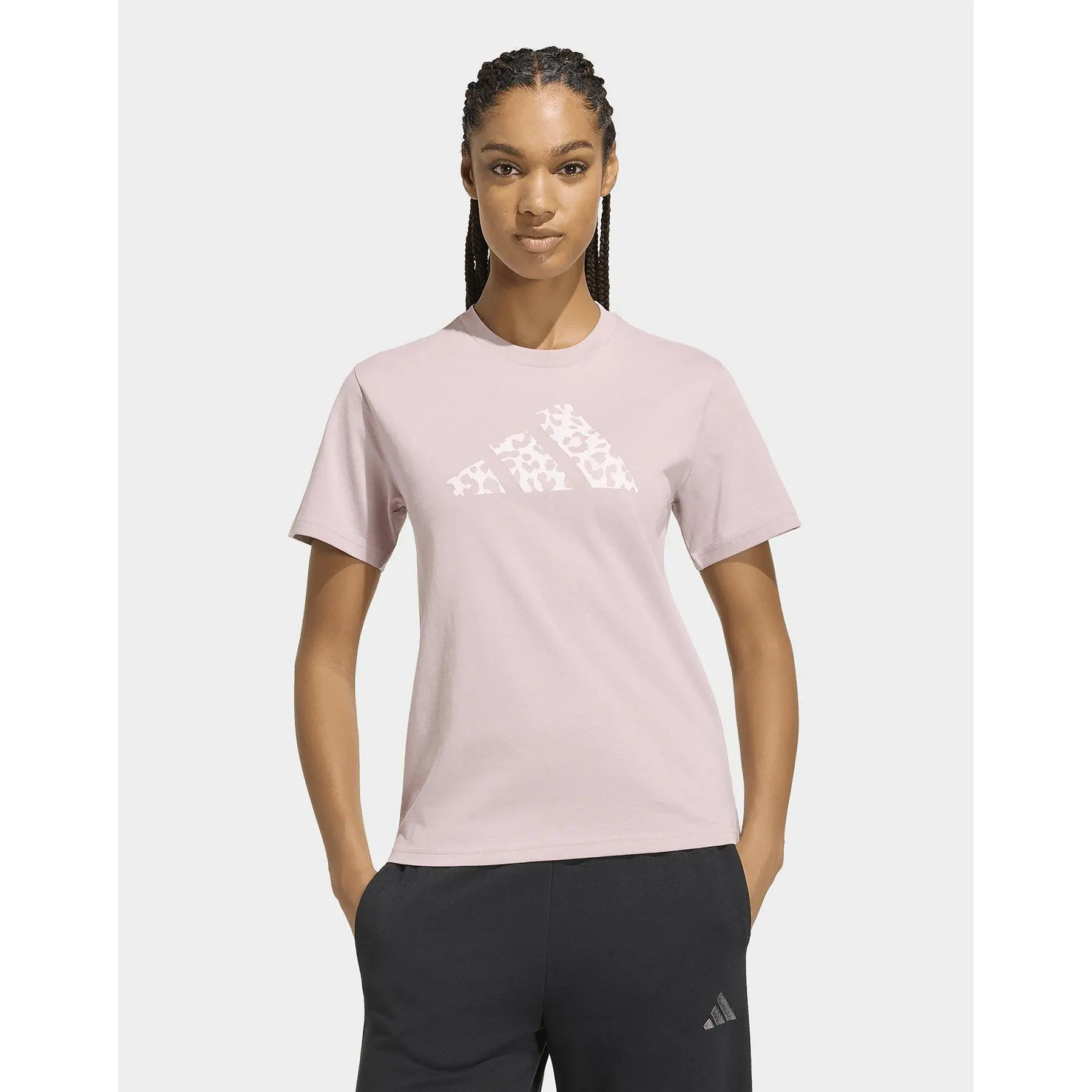 Damen T-Shirt adidas Animal