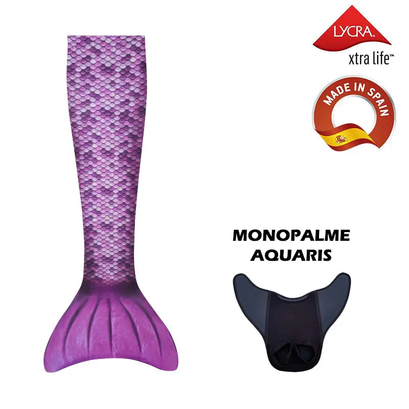 8435554430614 - Meerjungfrau-Kostüm mit Monoflosse Aquaris Kuaki Mermaids