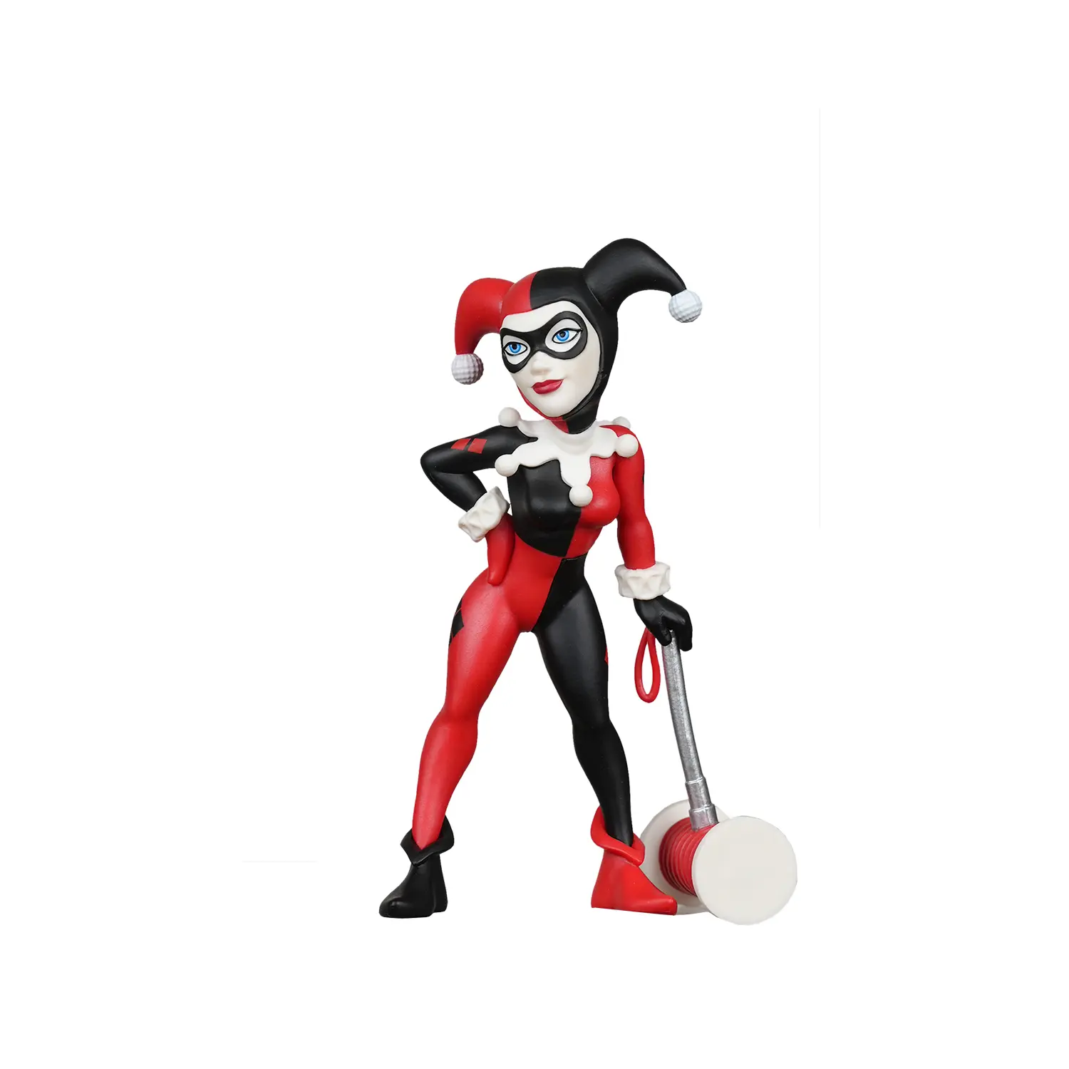 Kubbick Blanc Figurine Harley Quinn With Hammer Dc Comics
