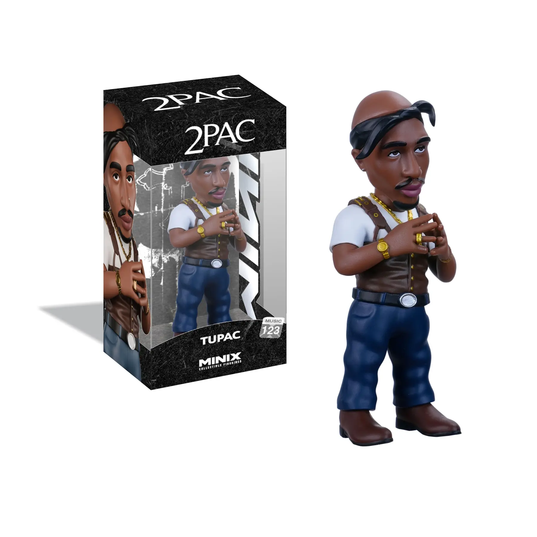 Figurine Tupac New York Times 1996 Kubbick | Sneakids
