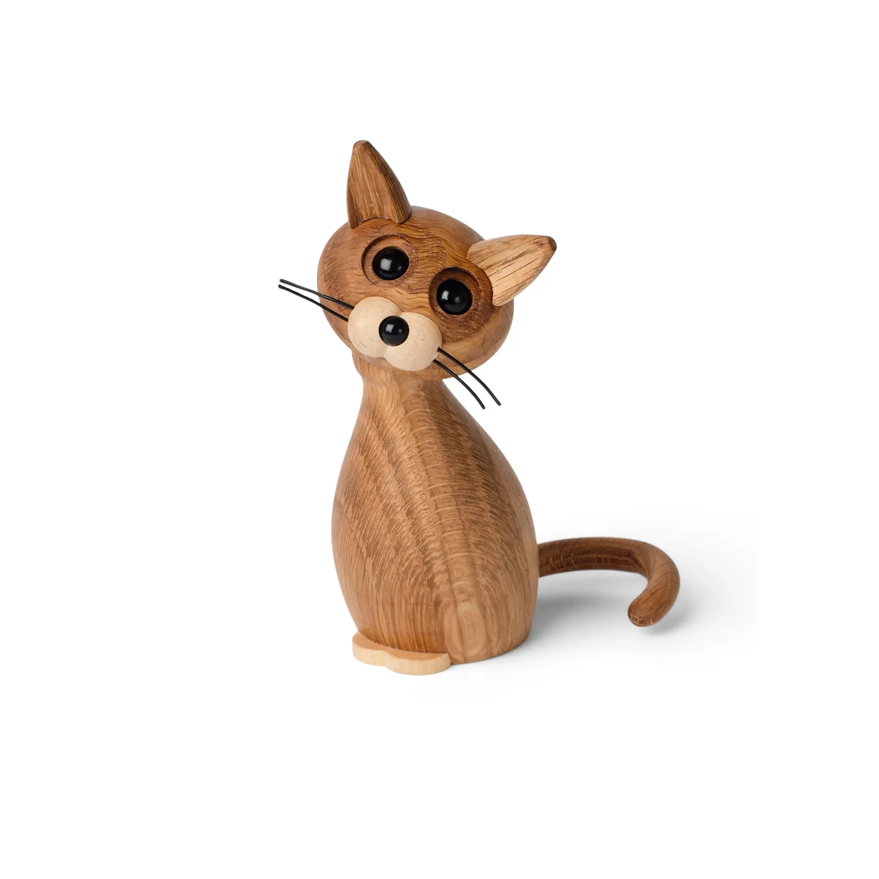 5713487062649 - Lucky - Katze Holzfigur