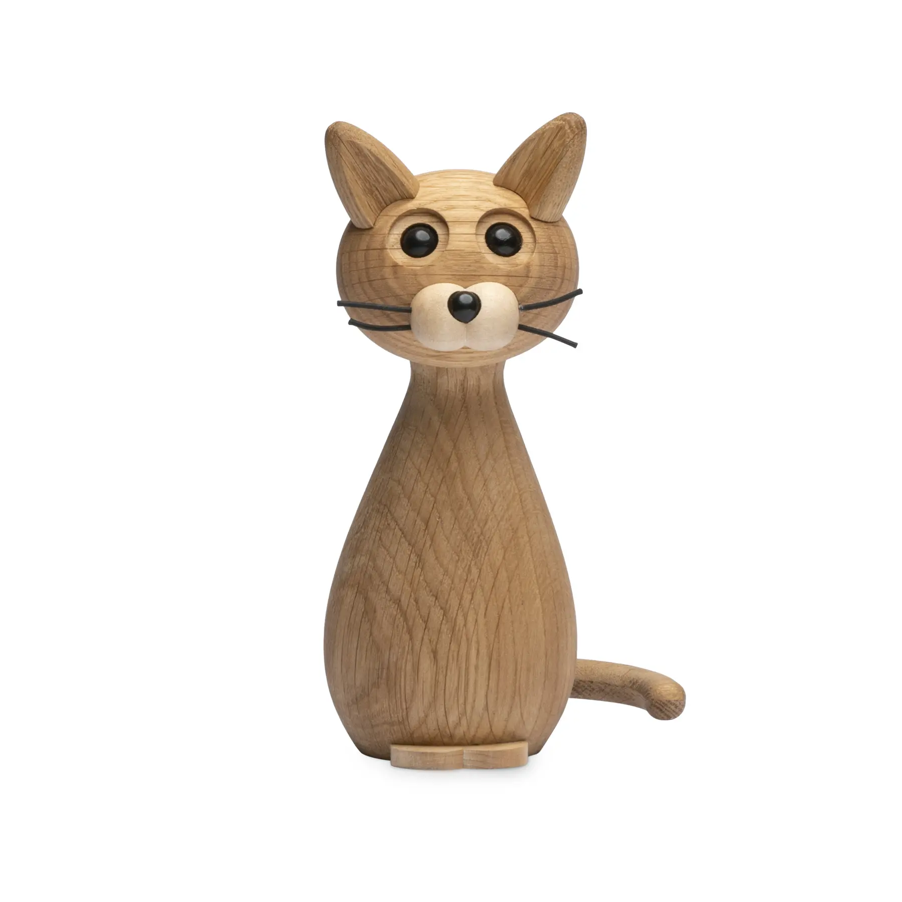 5713487065831 - Brave - Katze Holzfigur