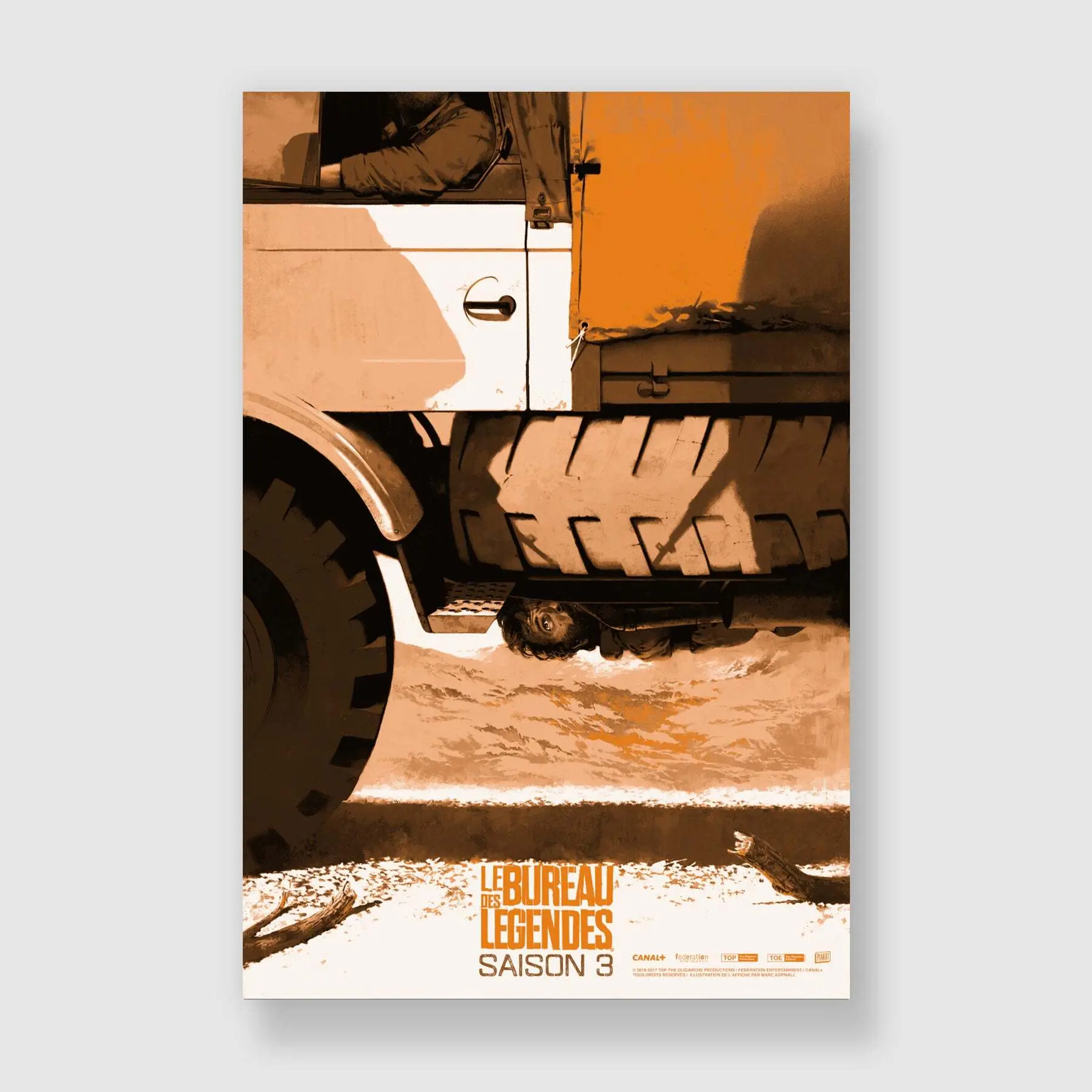 3770015934214 - Poster Le Bureau des LégendesS3