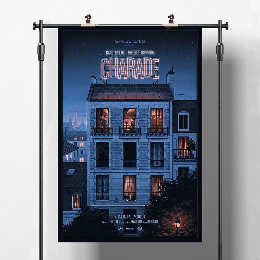 3770015934276 - Poster Charade (V)