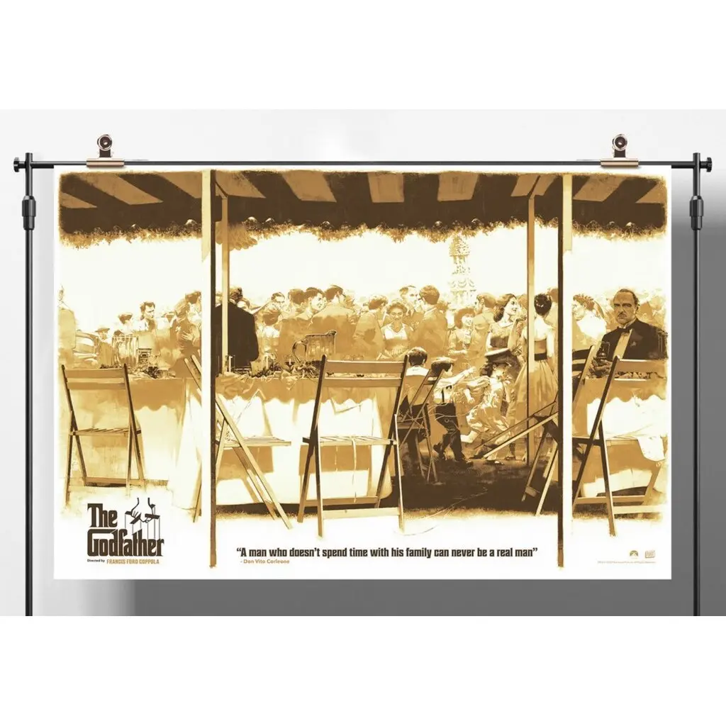 3770015934306 - Poster Le Parrain Limitée (sérigraphie)