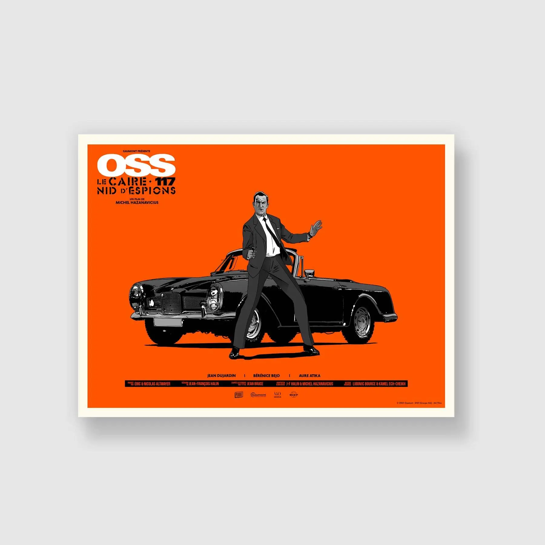 3770015934399 - Poster Oss 117 Le Caire Nid Despion