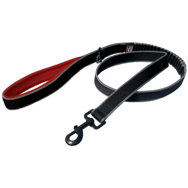 Kurgo Noir Dog Traction Leash Springback