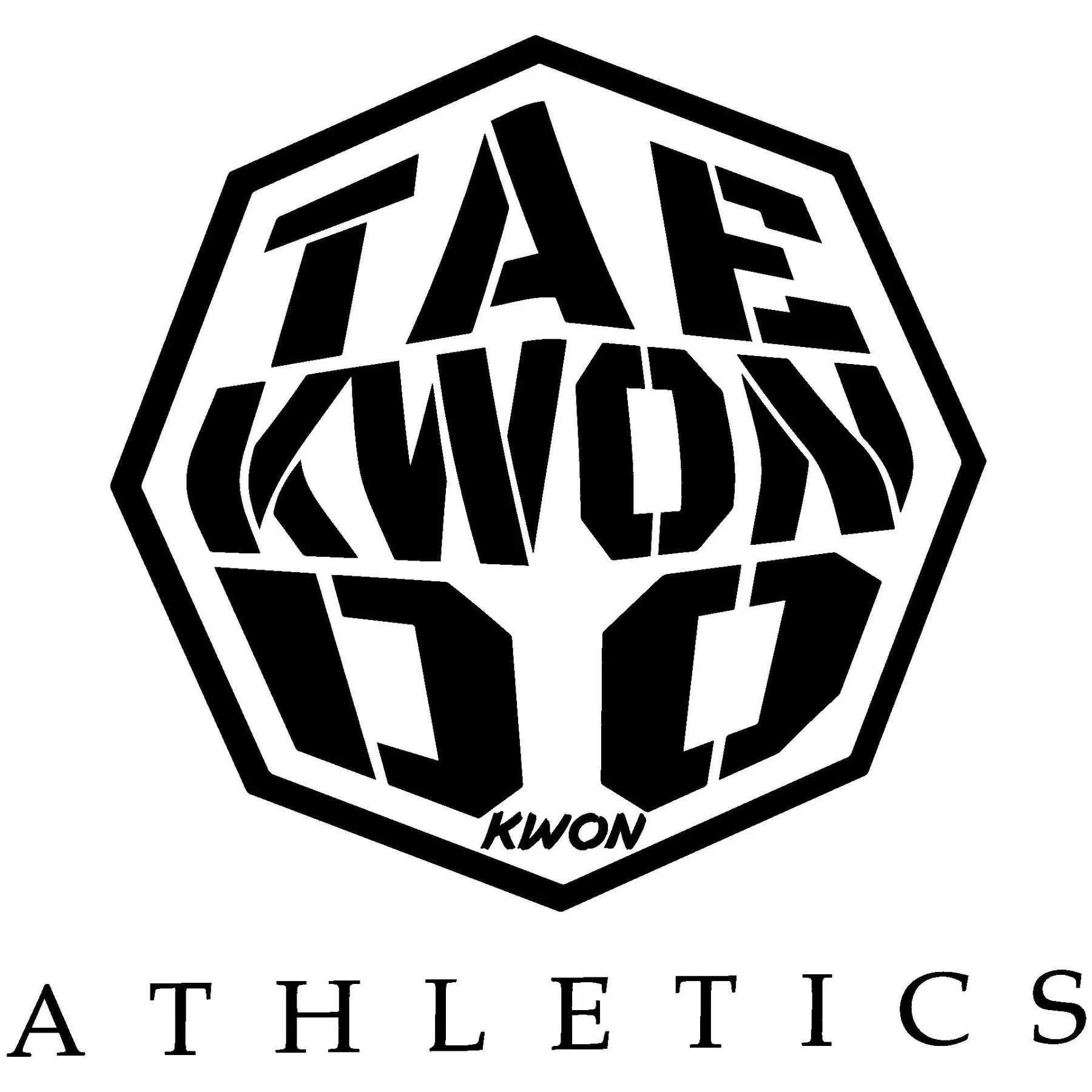 T-Shirt mit Aufdruck auf der Brust Taekwondo Octagon Kwon