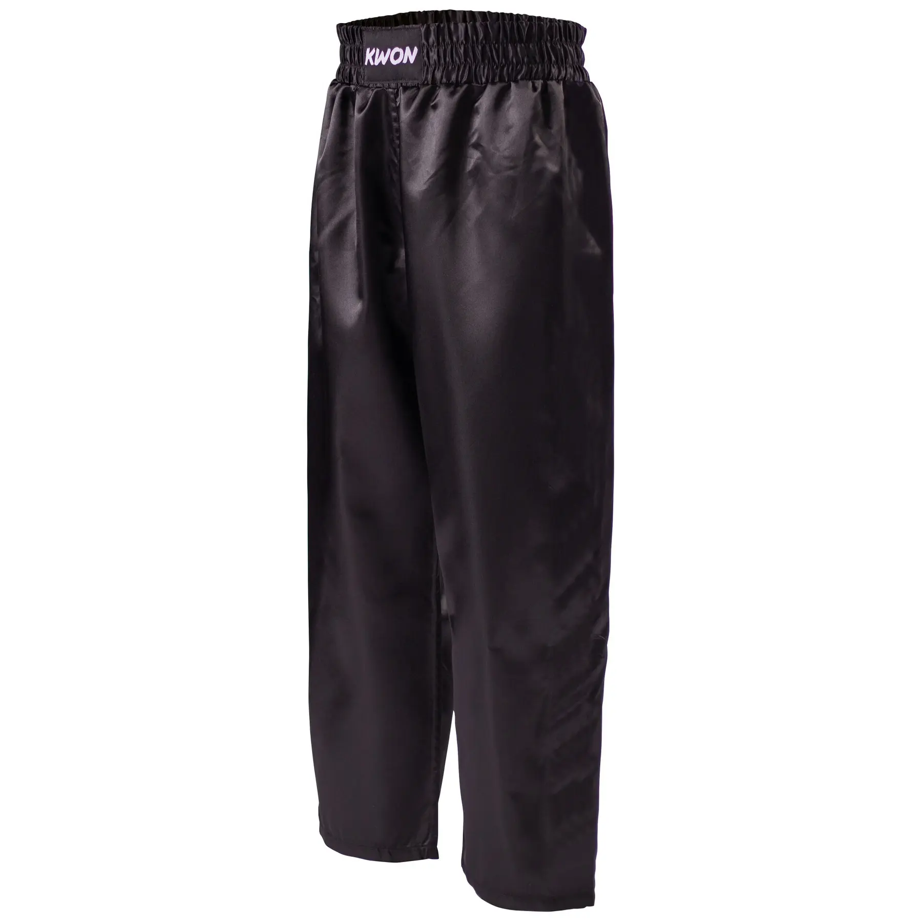 Kickboxing-Hose Satin Kwon Clubline Schwarz