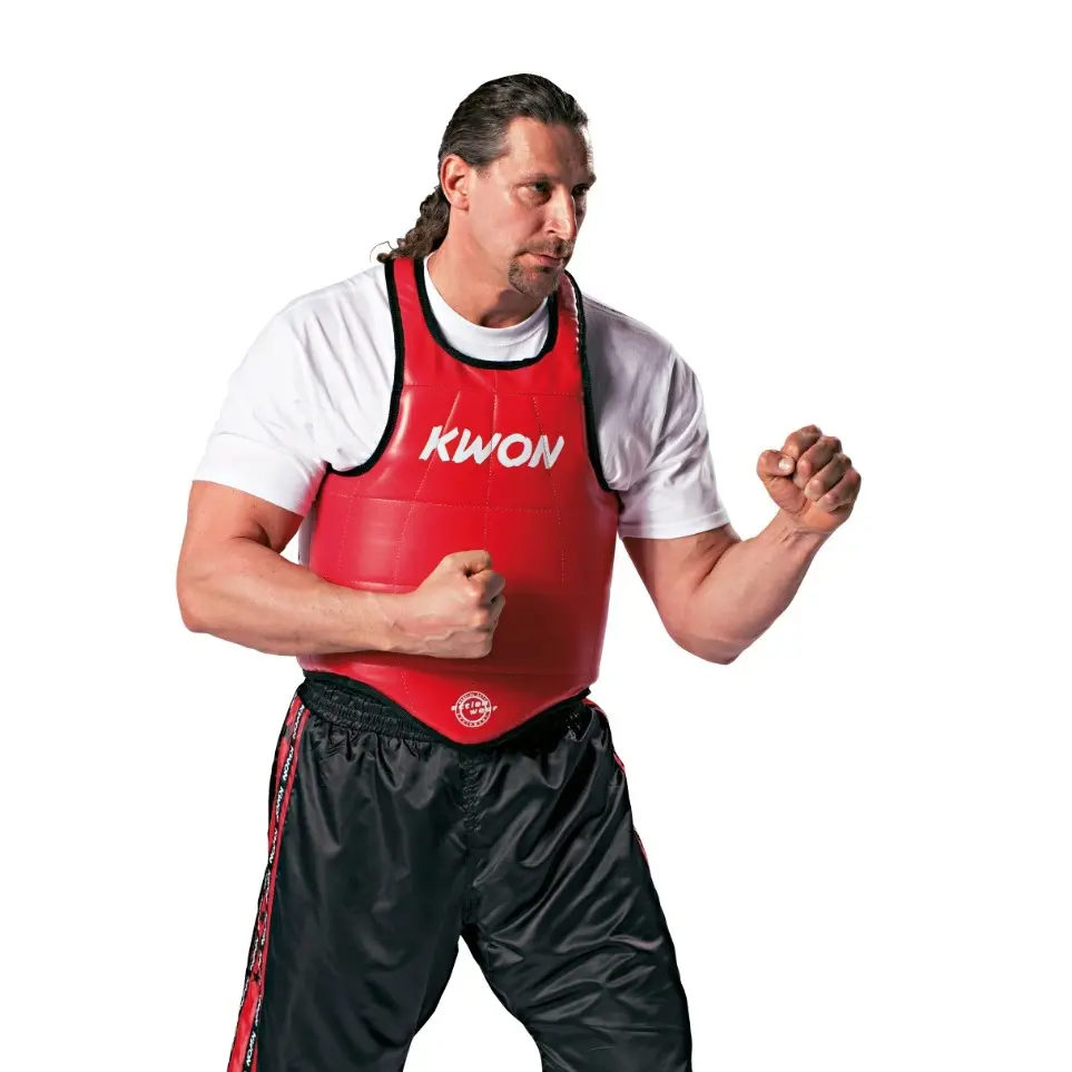 Doppelter Kung-Fu-Plastron Kwon