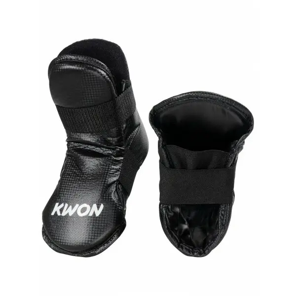 Kwon Unisex Noir Protège-Pieds Semi-Tec