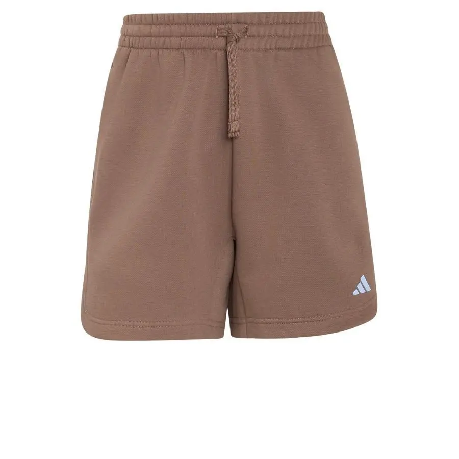 Short in pile donna adidas Studio 3-Stripes