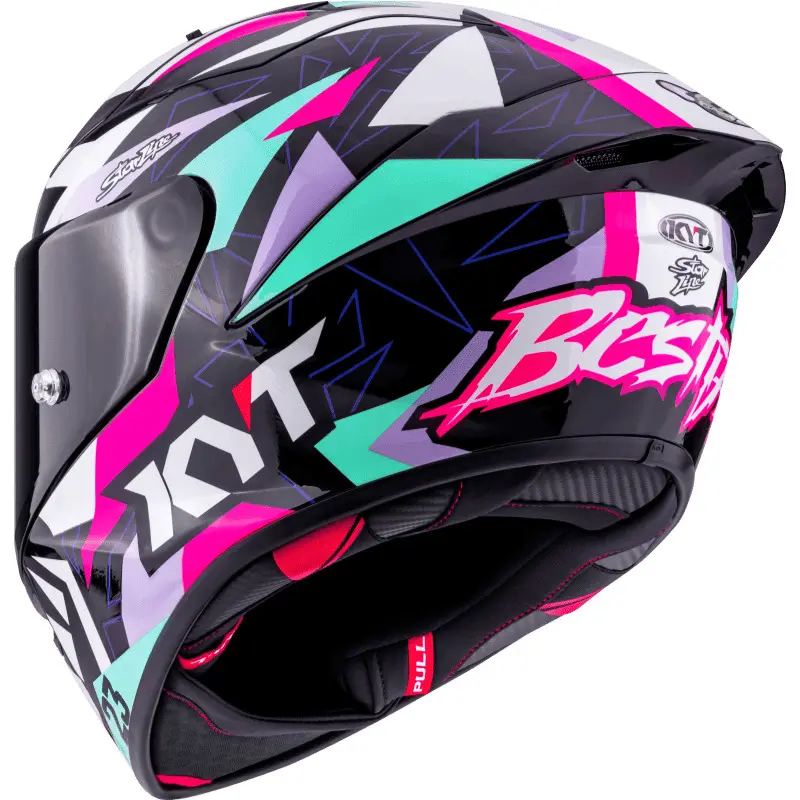 Motorrad-Integralhelm Kyt KX-1 Race GP FIM