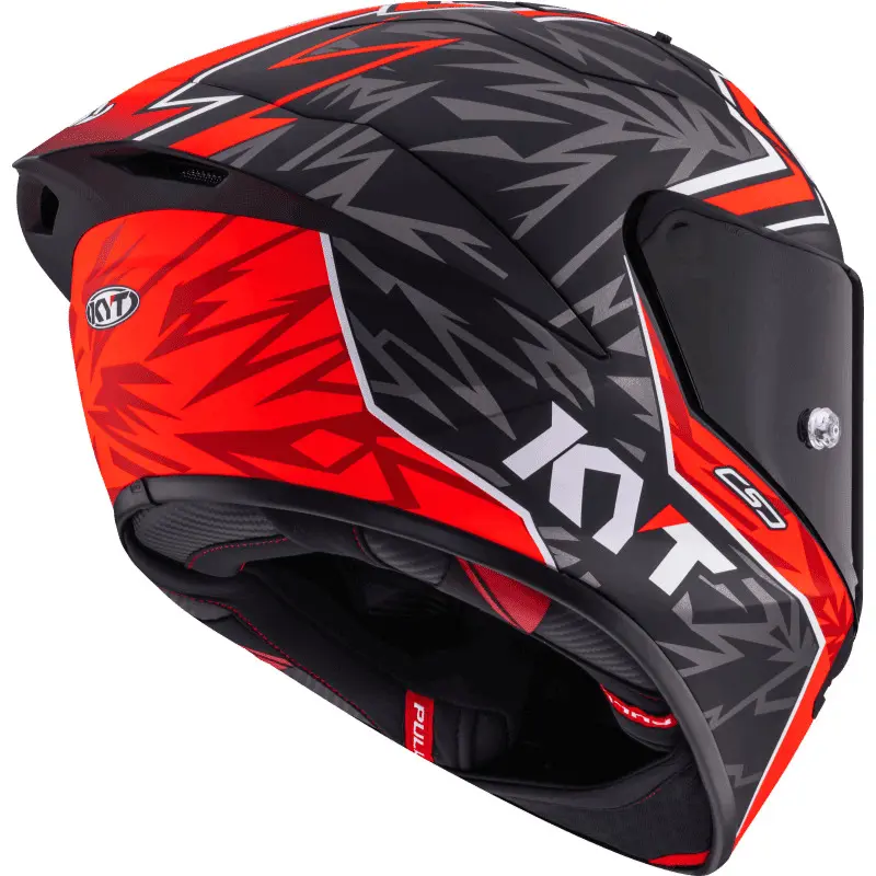 Casque moto intégral Kyt KX-1 Race GP FIM