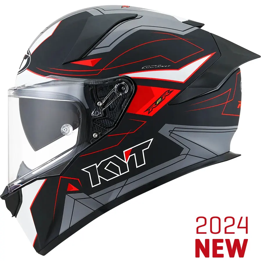 Motorrad-Integralhelm Kyt R2R LED