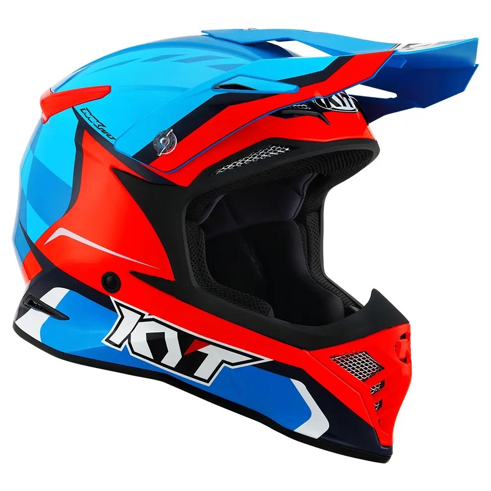 Motorrad-Cross-Helm Kyt Skyhawk Glowing