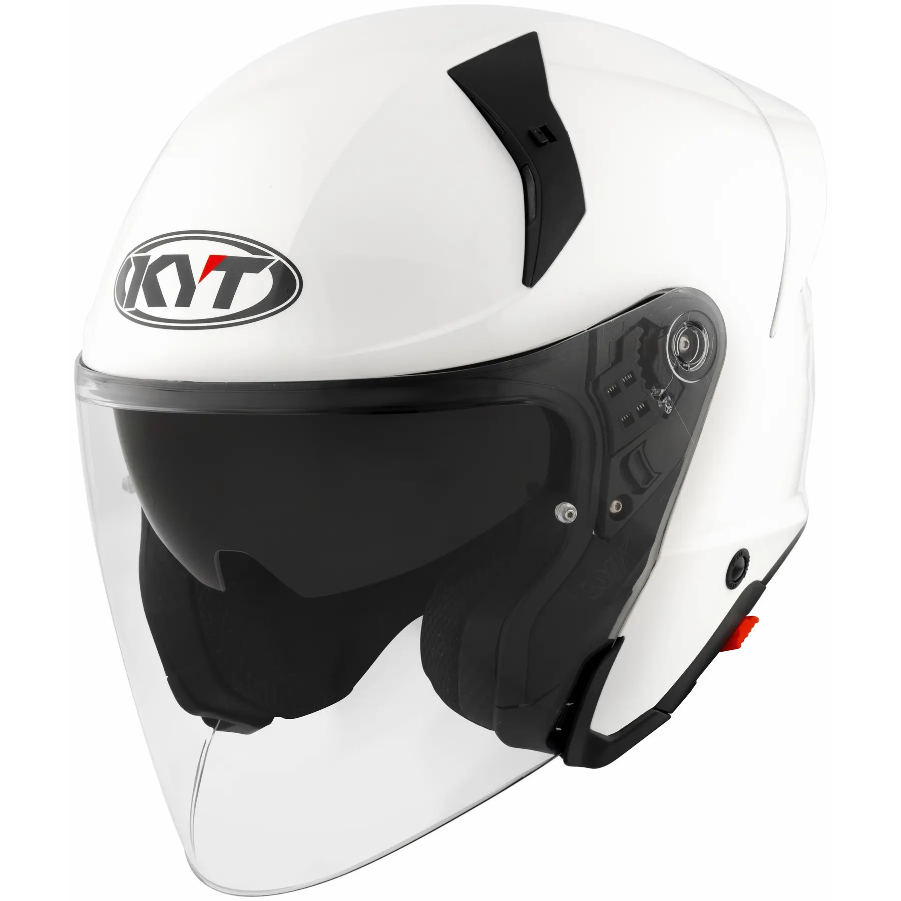 Jet-Motorradhelm Kyt TTR-Jet Plain