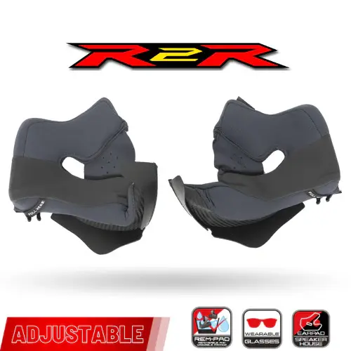 Motorhelm schuim Kyt R2R