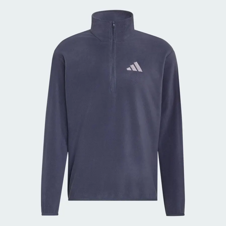 Adidas Men's Bleu Half-Zip Fleece Terrex Multi Essentials