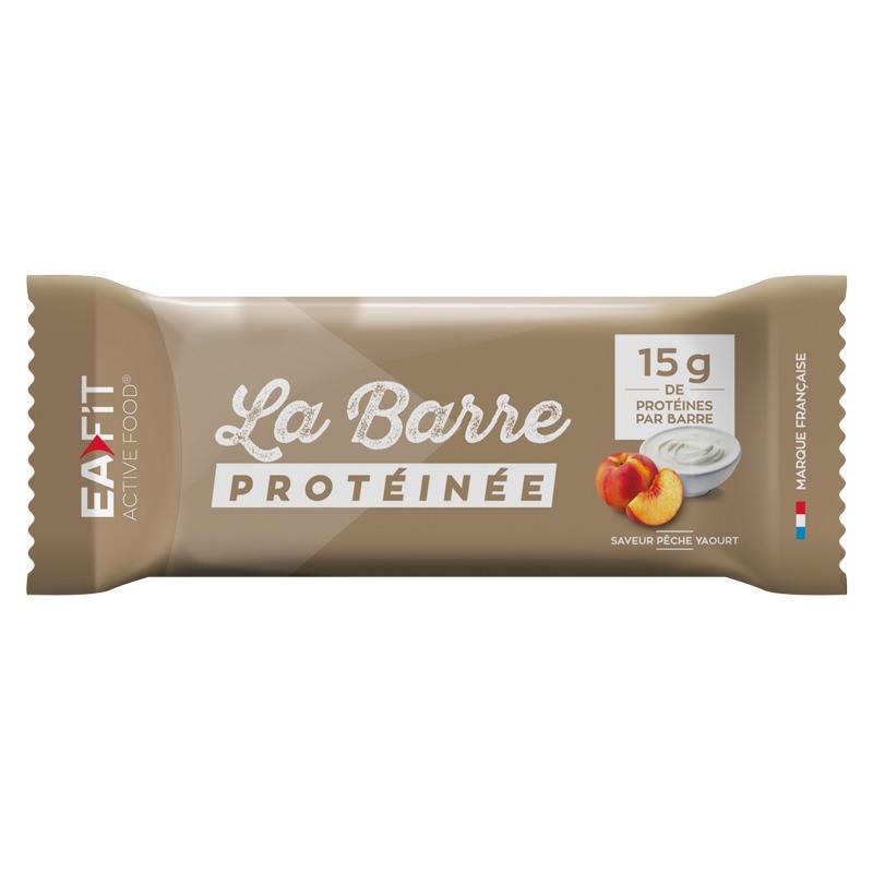 Velo Store - UK Protein bar EA Fit Pêche/Yaourt | Extra 10% off with Subscription, Postage £16.79 to UK Fedex.