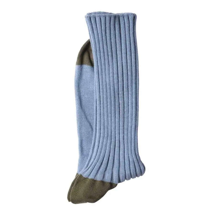 La Cerise Sur Le Gâteau Unisex Bleu Football Socks Yvette
