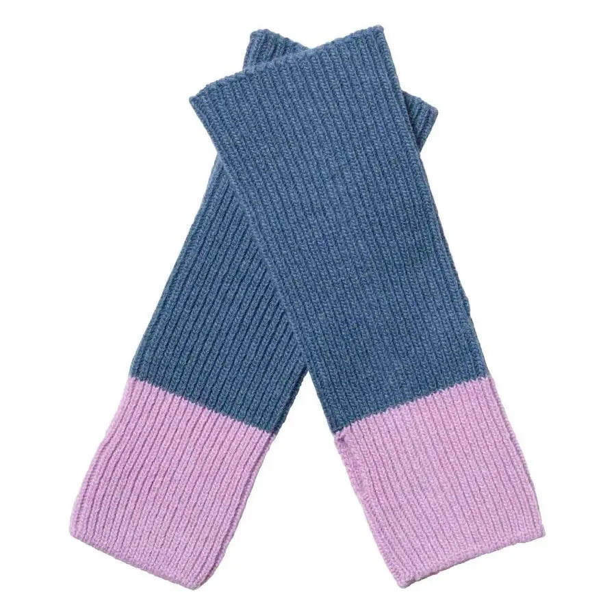 La Cerise Sur Le Gâteau Unisex Bleu Mittens Mary