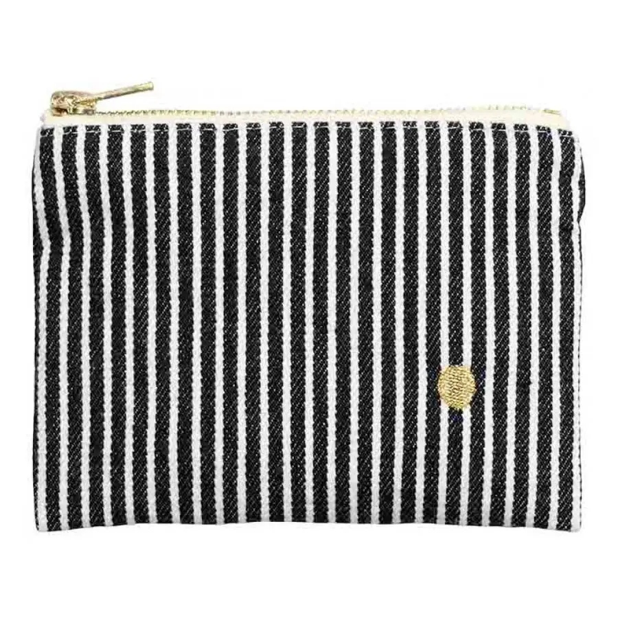 La Cerise Sur Le Gâteau Unisex Noir Pouch Basile S