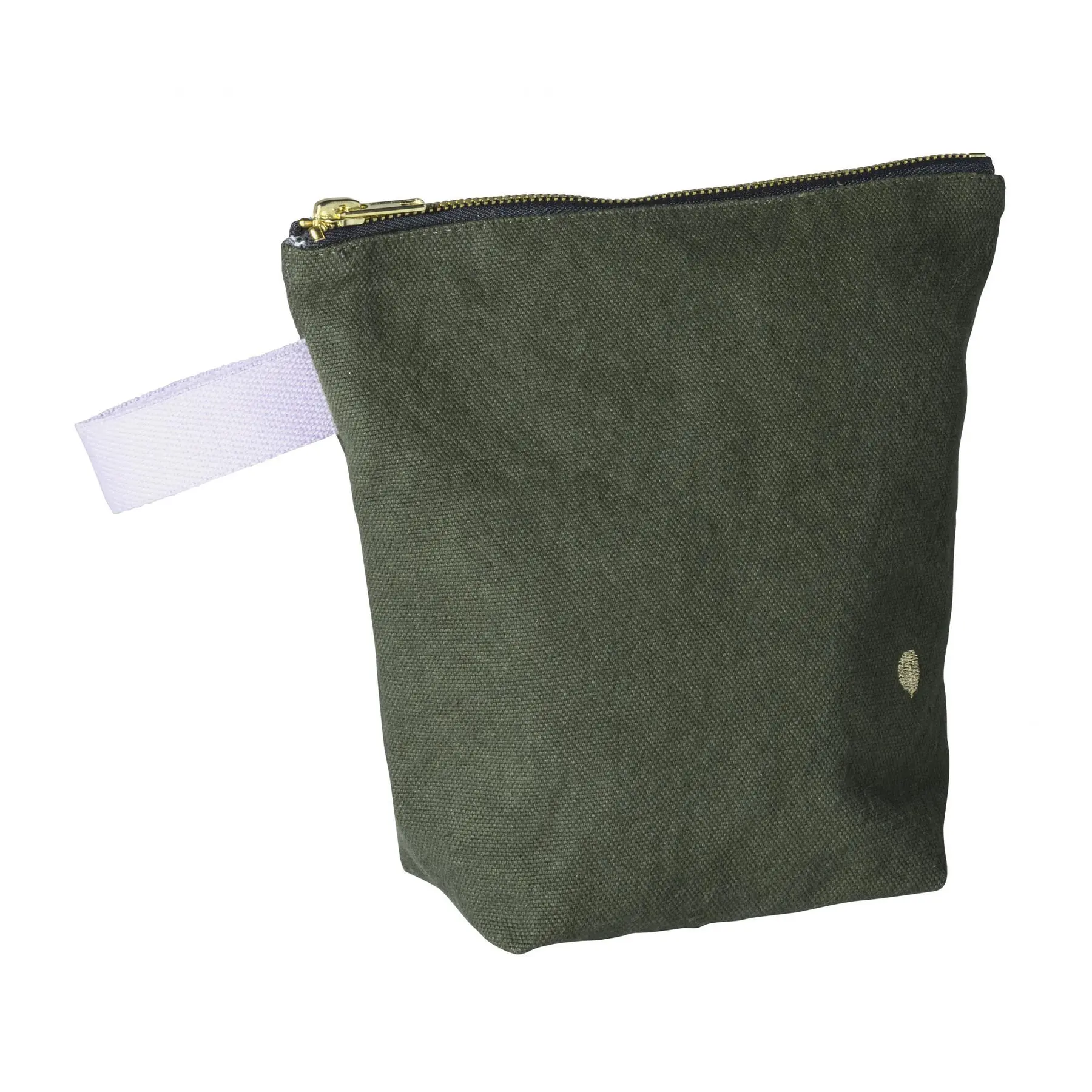 La Cerise Sur Le Gâteau Unisex Vert Toiletry Bag Iona