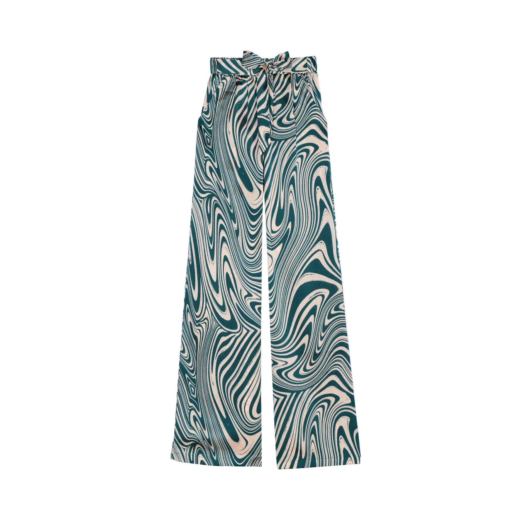 Wide-leg graphical print Trousers for women La Petite Ãtoile Iwa