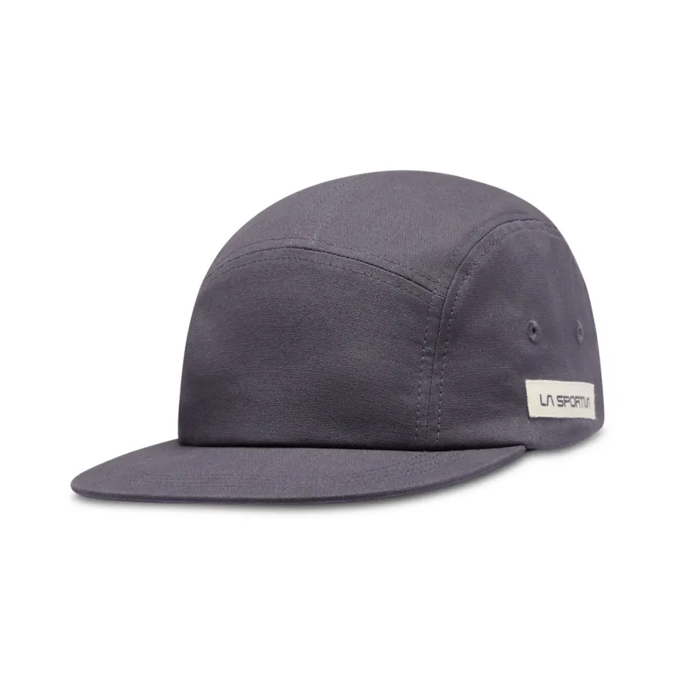 La Sportiva Unisex Gris 5 Panel Cap With Mountain Logo