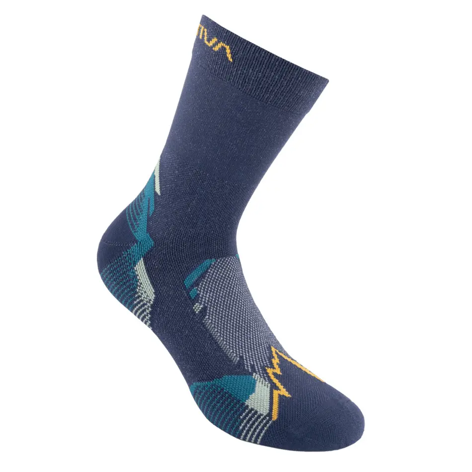 La Sportiva Unisex Bleu Football Socks Tech