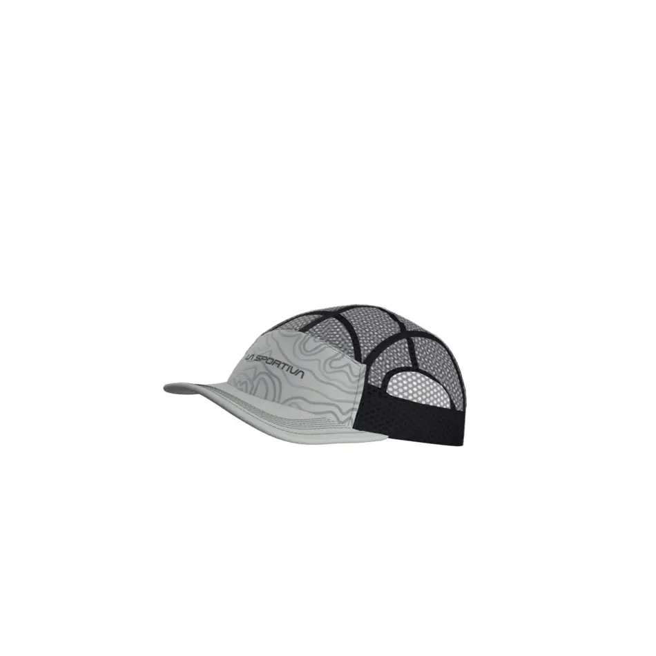 La Sportiva Unisex Gris 5 Panel Cap Skyline Air