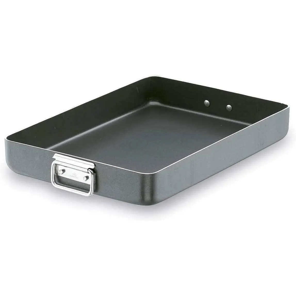 8414271235504 - Antihaftbeschichtetes Aluminium-Bratgeschirr mit abfallenden Griffen Robust