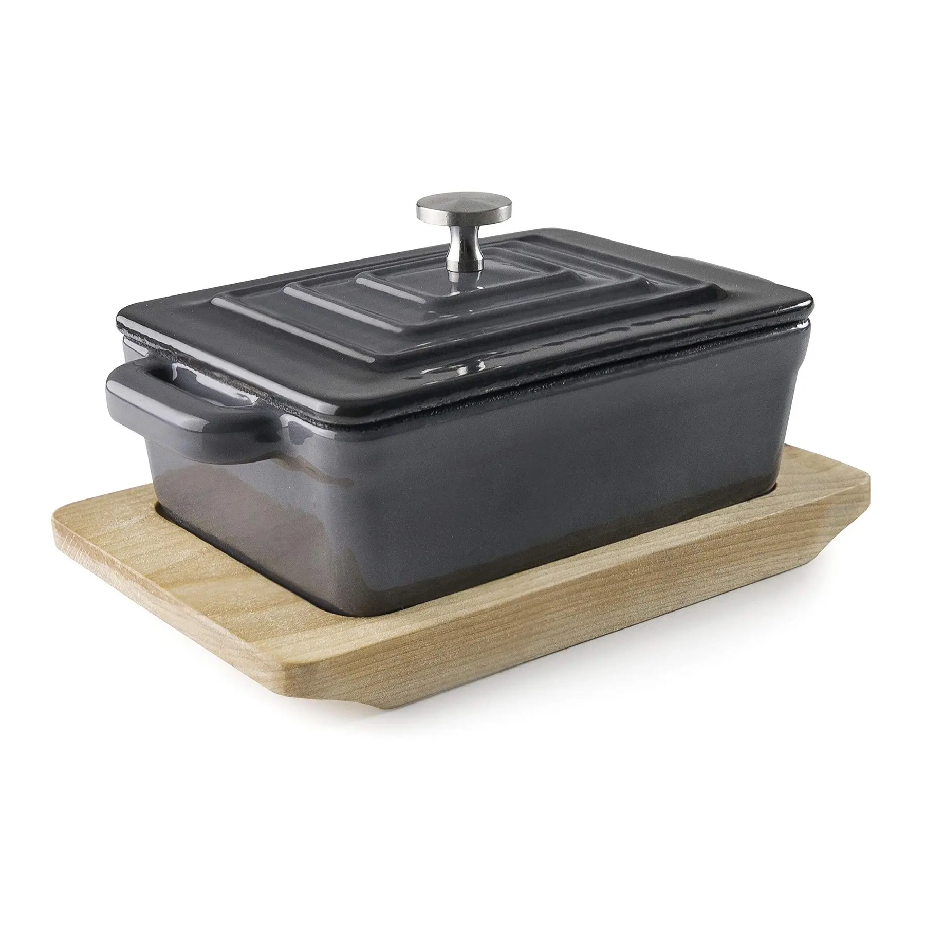 8414271258459 - Cocotte mit Deckel Magma 13x9 cm